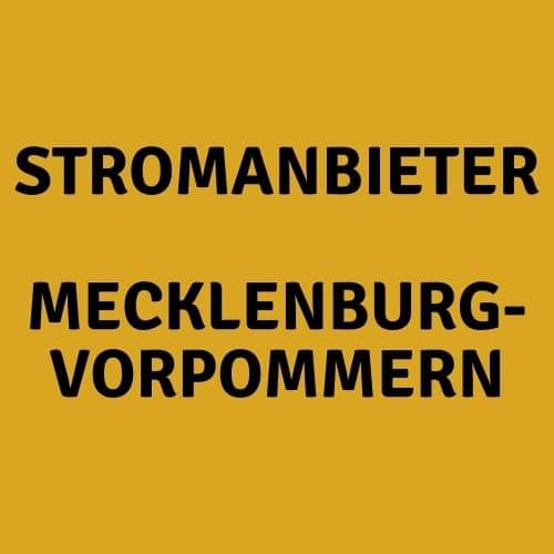 Der Stromanbieter Mecklenburg-Vorpommern